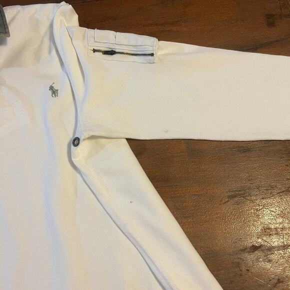 Ralph Lauren Men's Polo Shirt DAMAGE COLLAR Size Medium - Picture 8 of 11